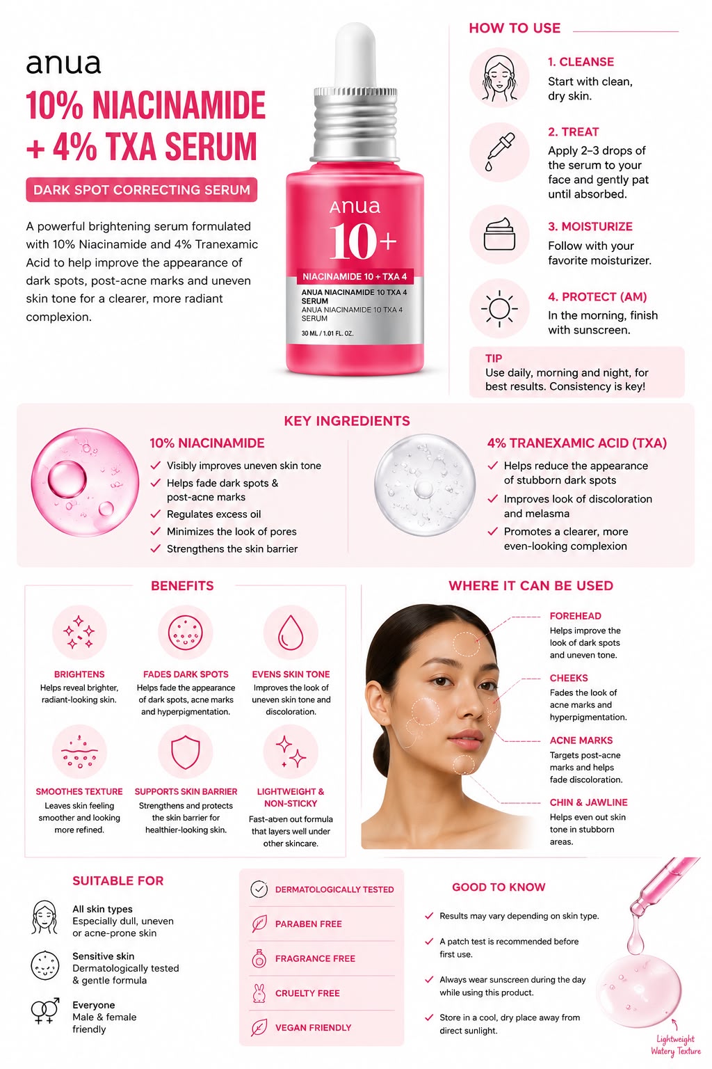 [Anua] Dark Spot Correcting Serum